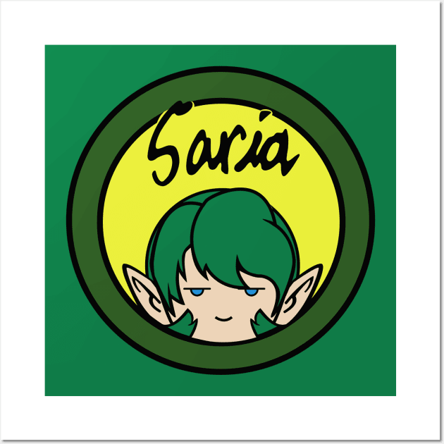 Saria Wall Art by CharlieMakesCartoons